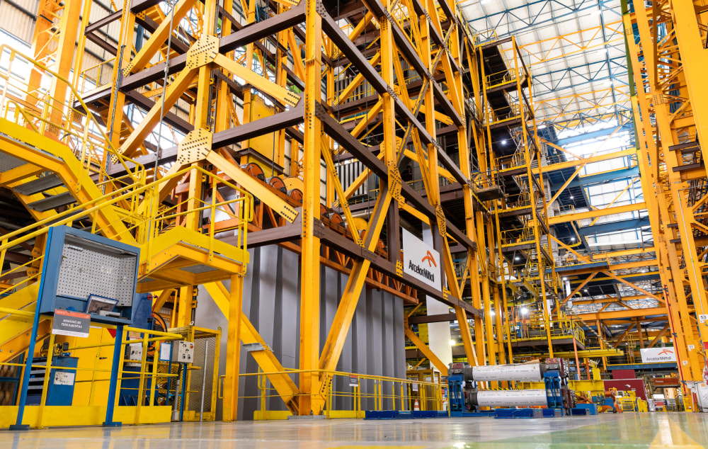 Interior de unidade industrial