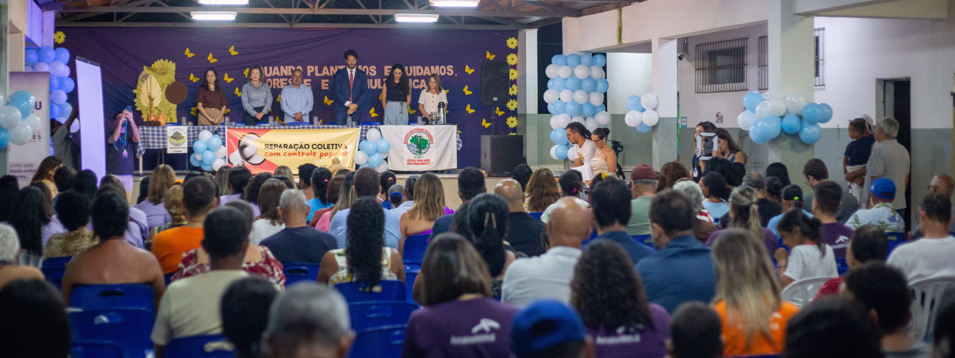 Comunidade participa de evento sobre reparação coletiva