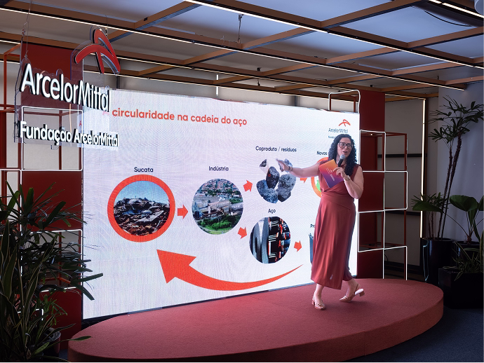 Apresentação em evento institucional